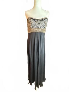 theia leona sequin embellished midi dress Theia Leona Sequin-Embellished Midi-Dress